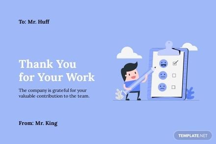 Employee Appreciation Card Template in Word, Google Docs, Illustrator, PSD, Apple Pages, Publisher
