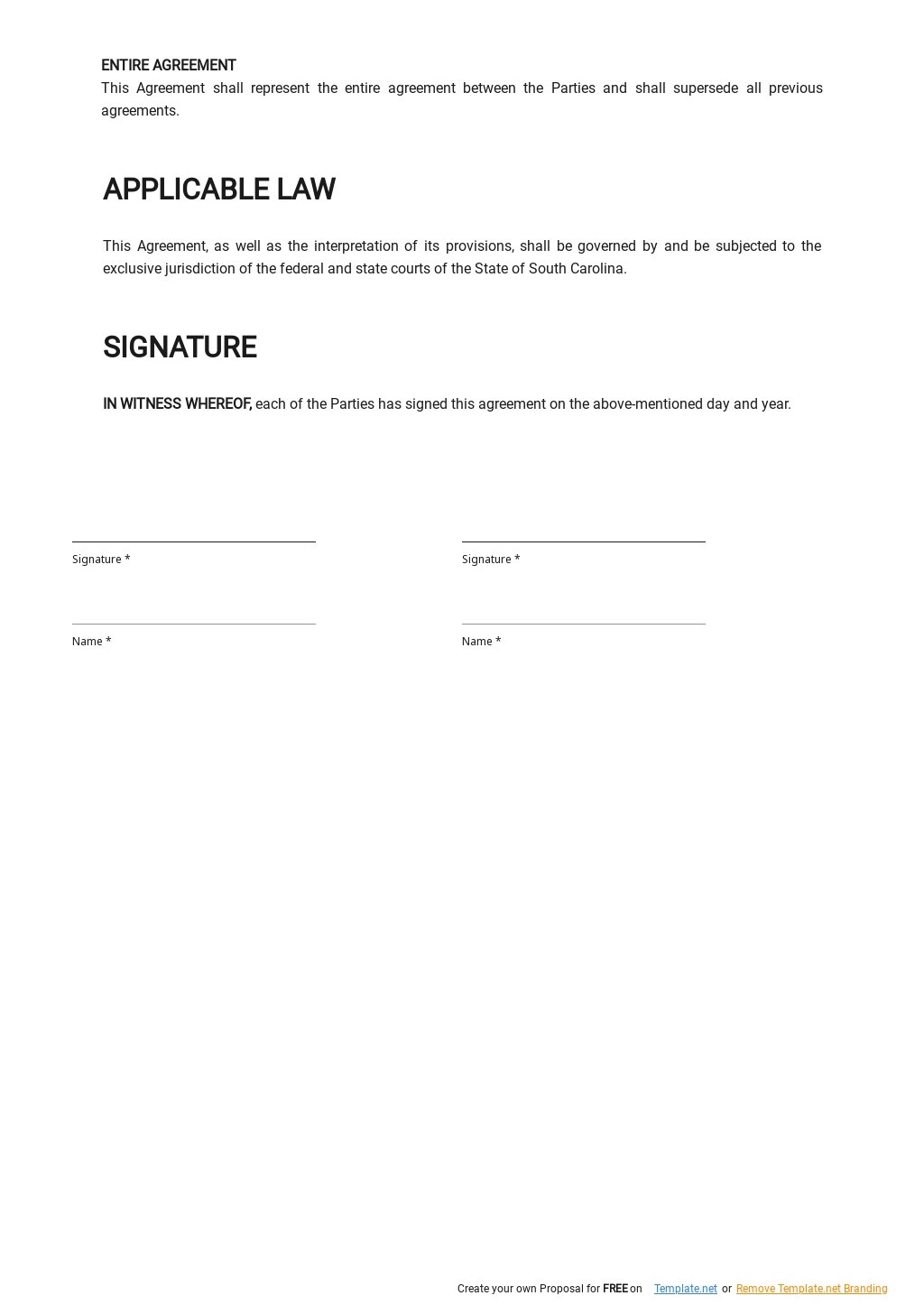 Corporate Credit Card Use Agreement Template - Google Docs, Word