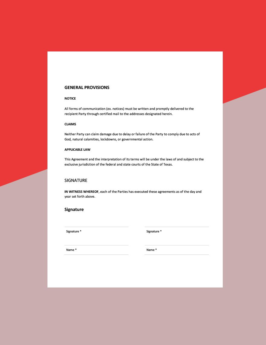 Termination Of Lodger Agreement Template