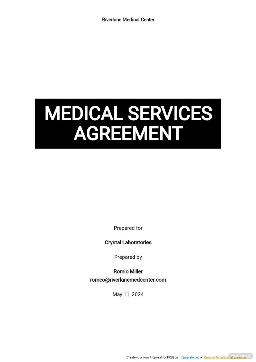 Medical Device Quality Agreement Template Google Docs, Word, Apple