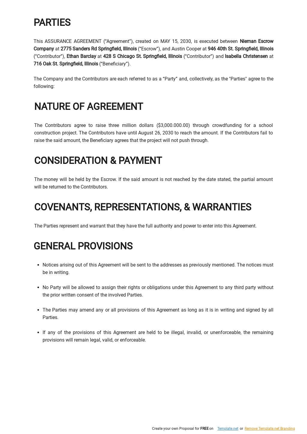 sample-assurance-agreement-template-in-google-docs-word-template