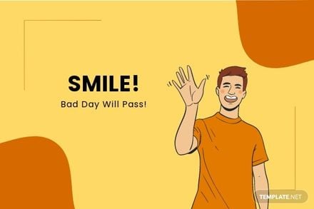 Bad Day Cheer Up Card Template in Word, Google Docs, Illustrator, PSD, Apple Pages