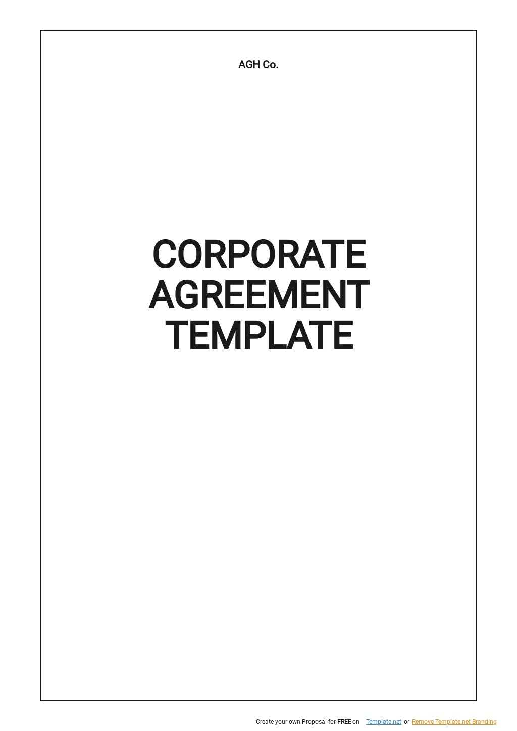 corporate-agreement-template-in-google-docs-word-template