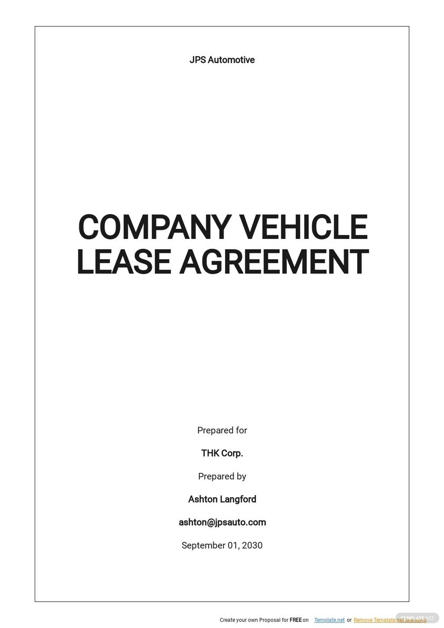 Vehicle Sale Agreement Template - Google Docs, Word, Apple Pages ...