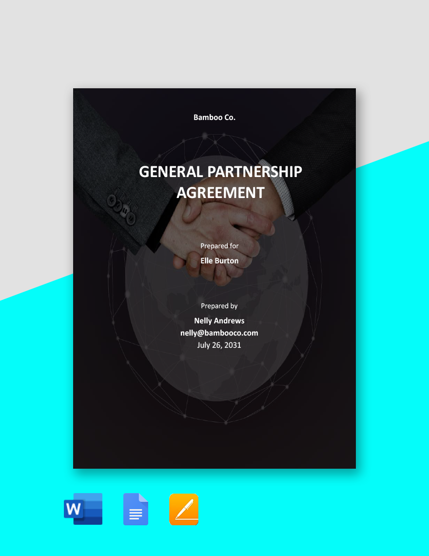 Free Basic General Partnership Agreement Template