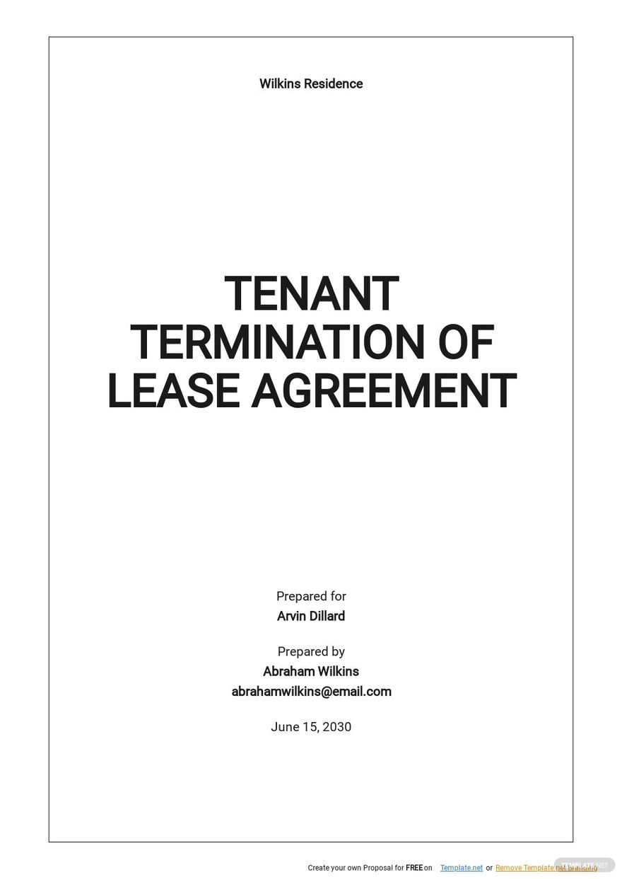 Section 8 Lease Agreement Template
