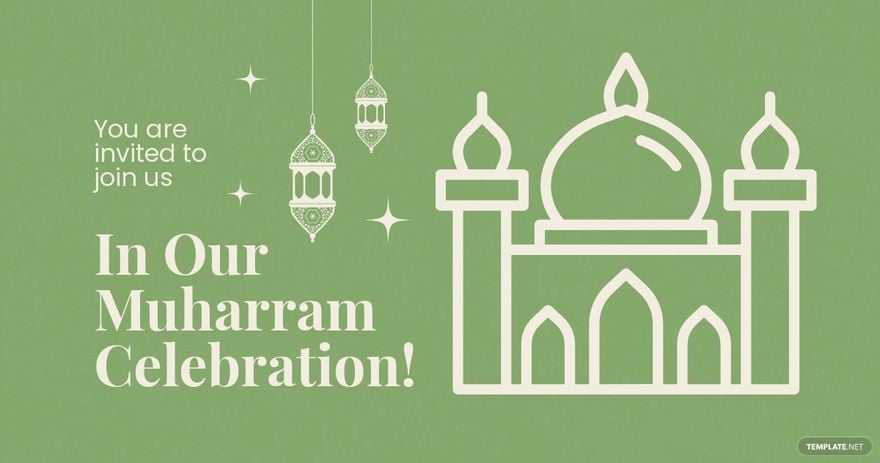 Muharram Celebration Facebook Post Template