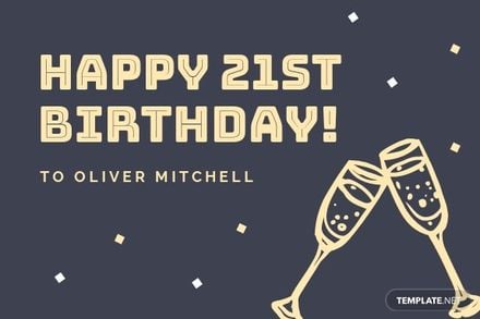 Simple Birthday Card Template For Brother