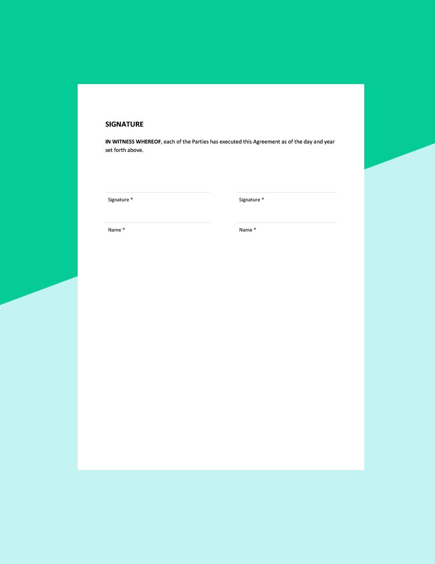 Nonprofit Operating Agreement Template