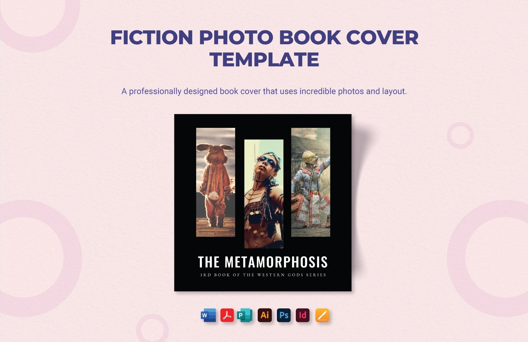 Fiction Photo Book Cover Template