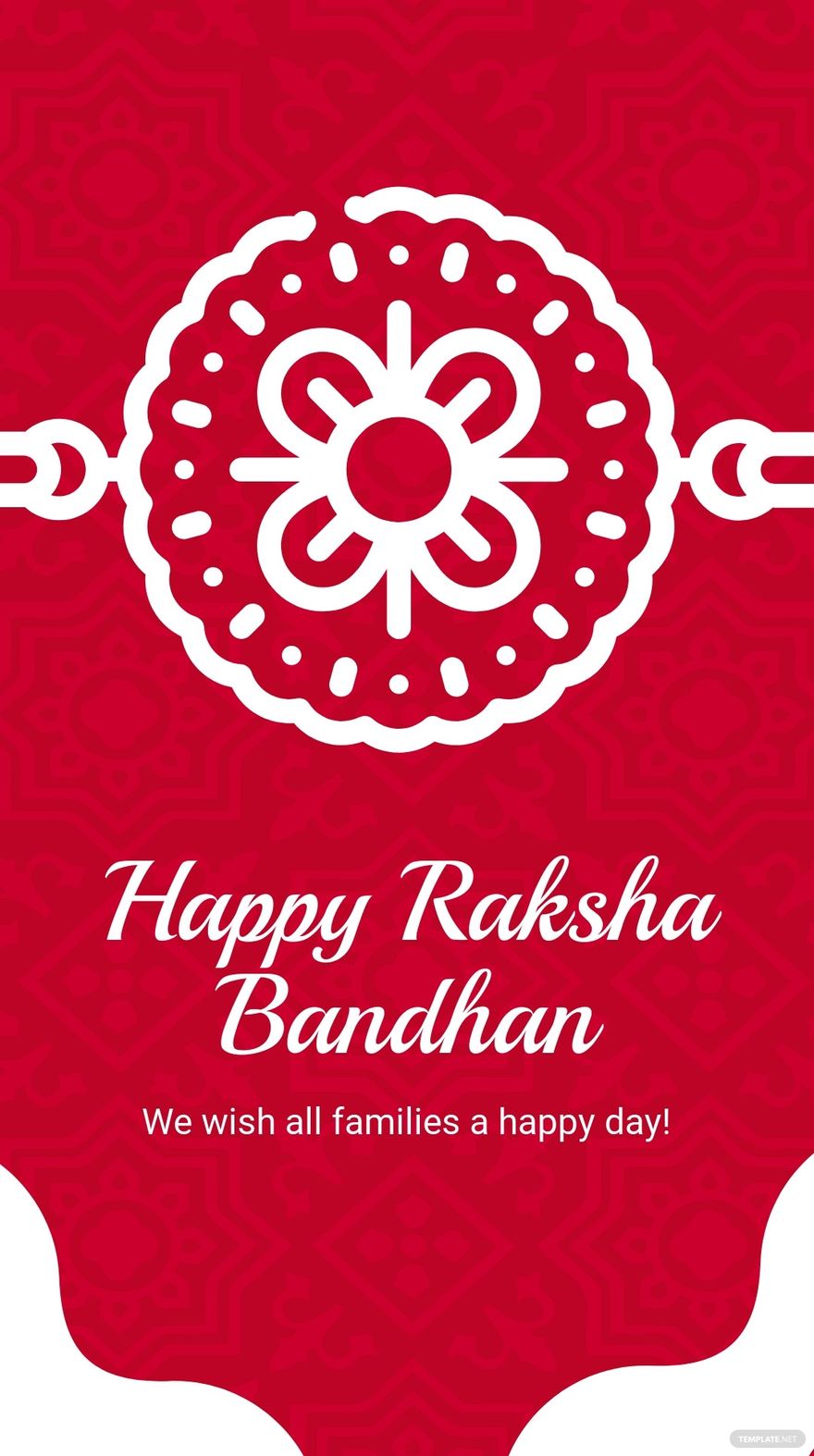 Happy Raksha Bandhan Whatsapp Post Template