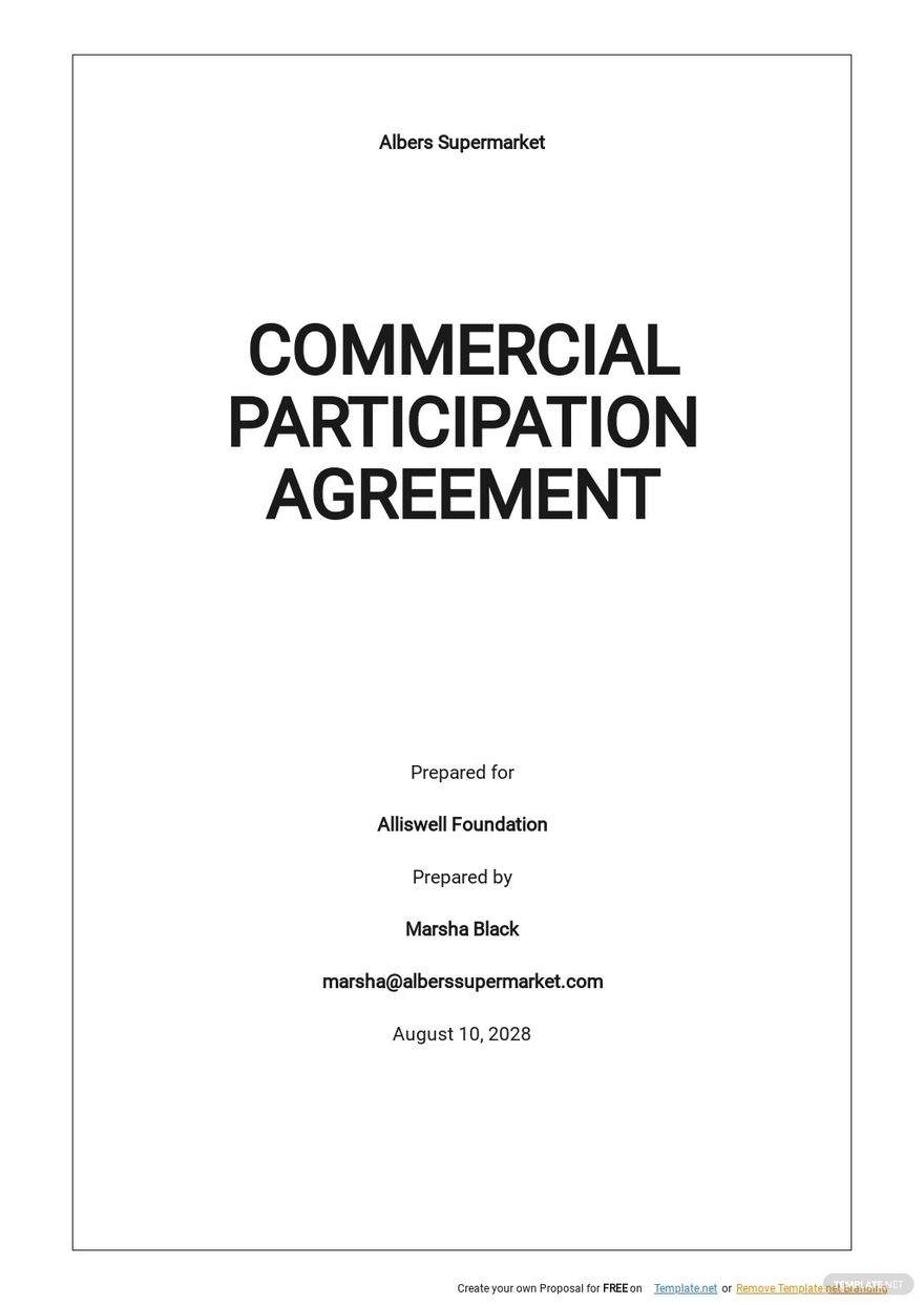 Commercial Participation Agreement Template.jpe