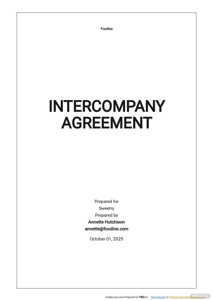 Intercompany Lease Agreement Template Google Docs Word Apple Pages Intercompany Lease Agreement Template Google Docs Word Apple Pages