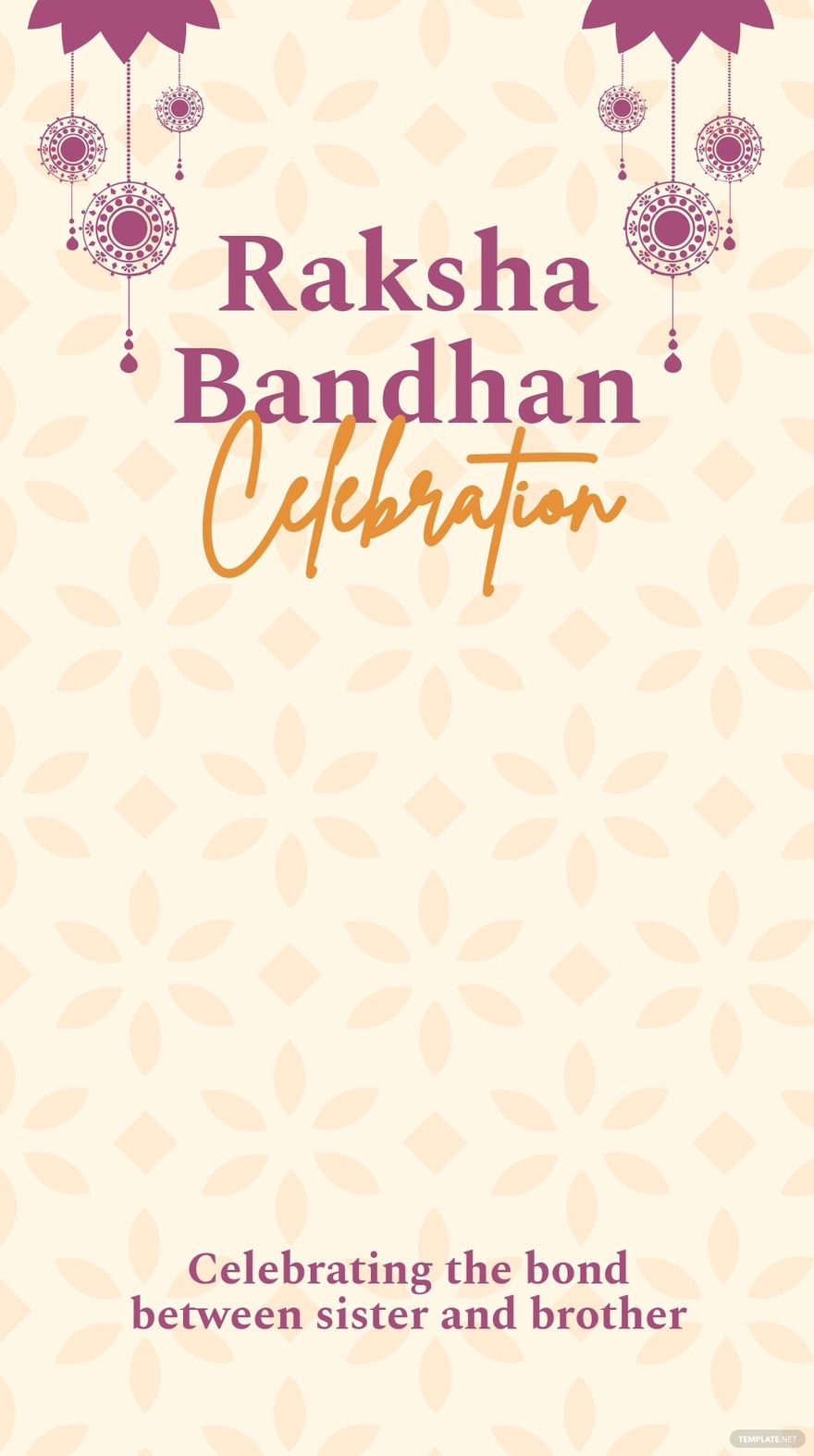 Modern Raksha Bandhan Snapchat Geofilter Template