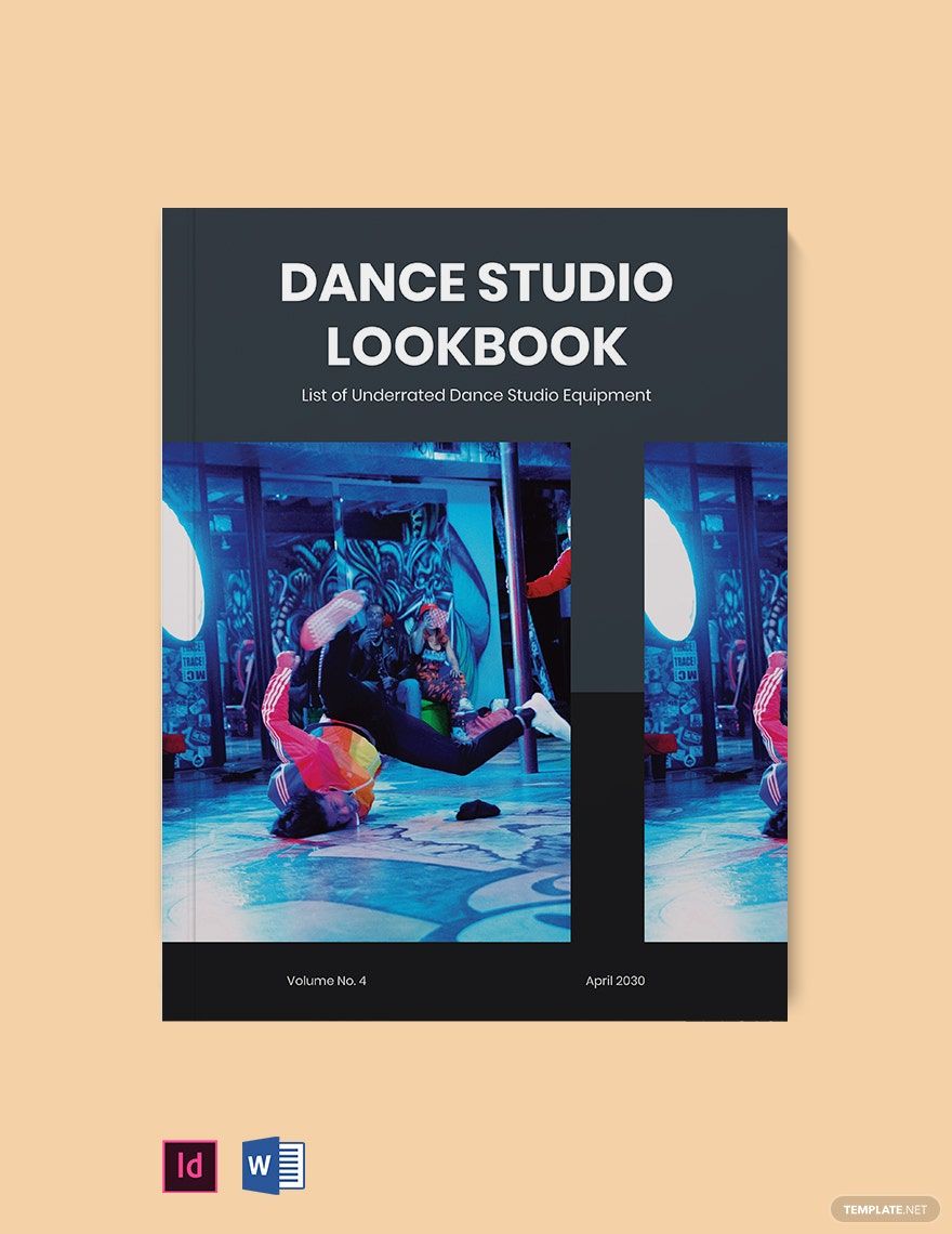 Dance Studio Lookbook Template