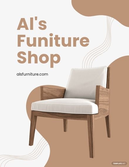 Furniture Advertisement Flyer Template