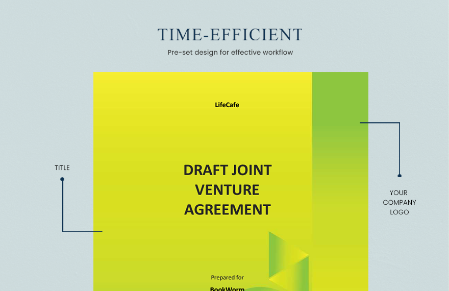 Draft Joint Venture Agreement Template
