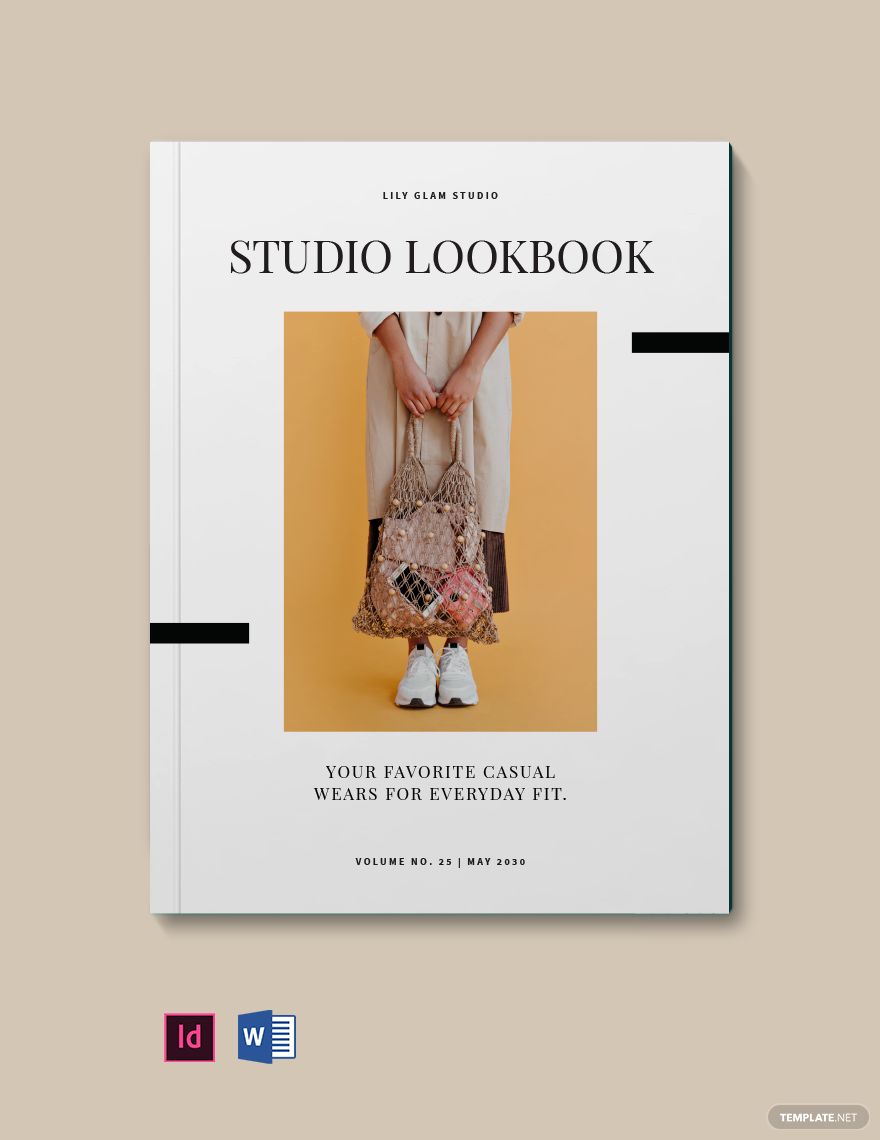 Creative Studio Lookbook Template