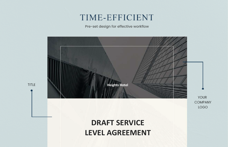 Draft Service Level Agreement Template