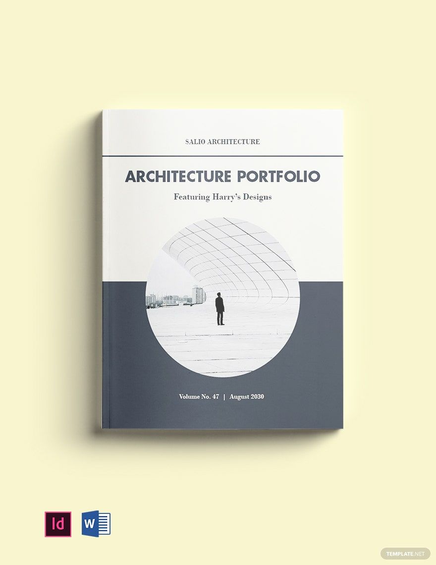 Architecture Portfolio Lookbook Template