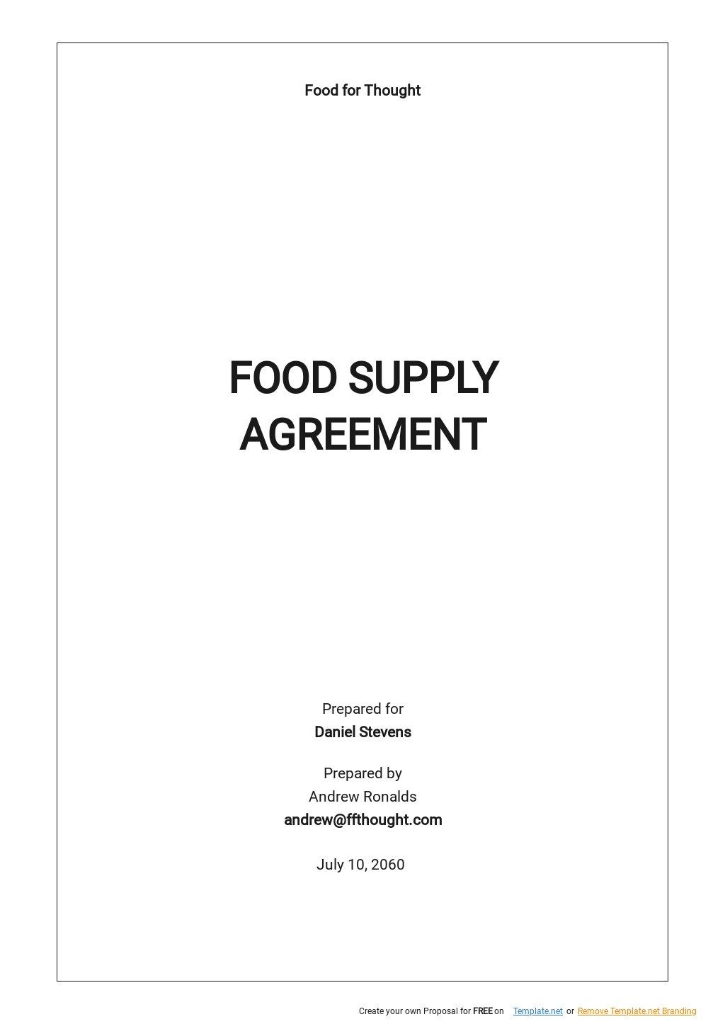Food Supply Agreement Template .jpe