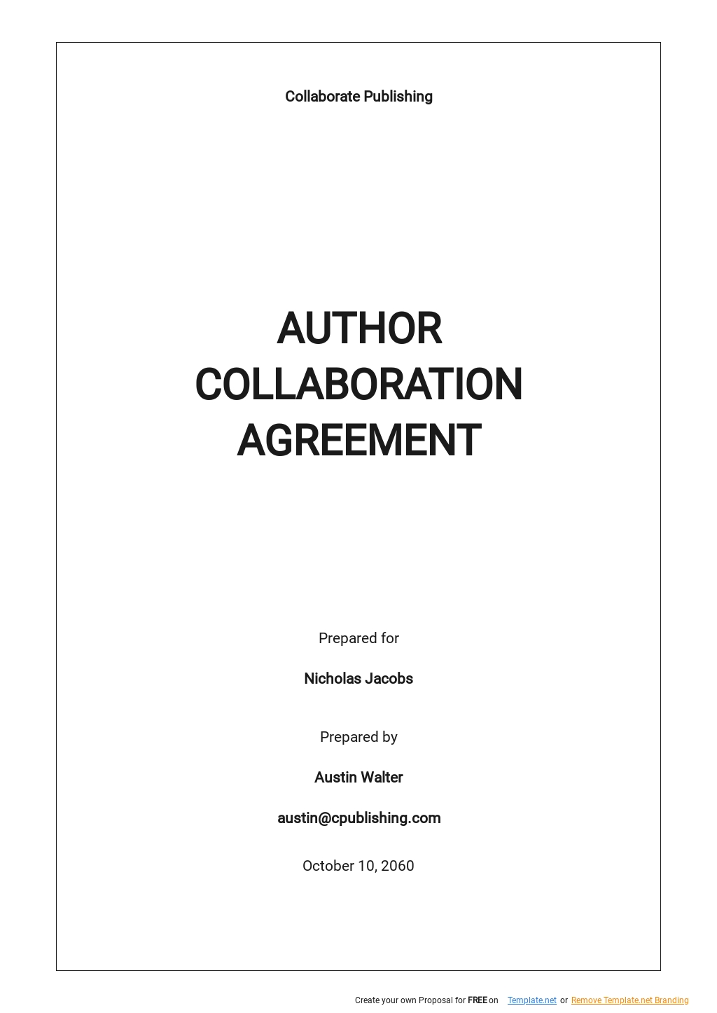 Cooperative Agreement Acronym