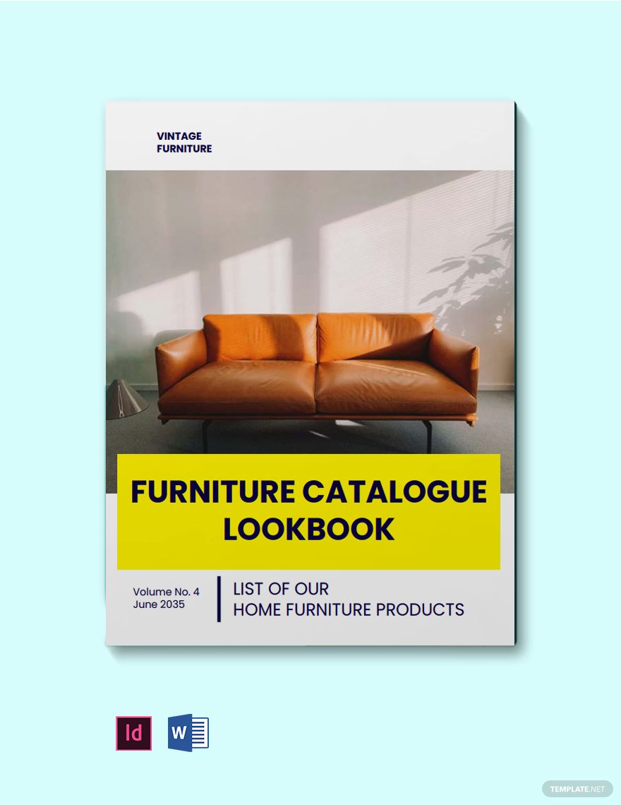 Furniture Catalogue Lookbook Template