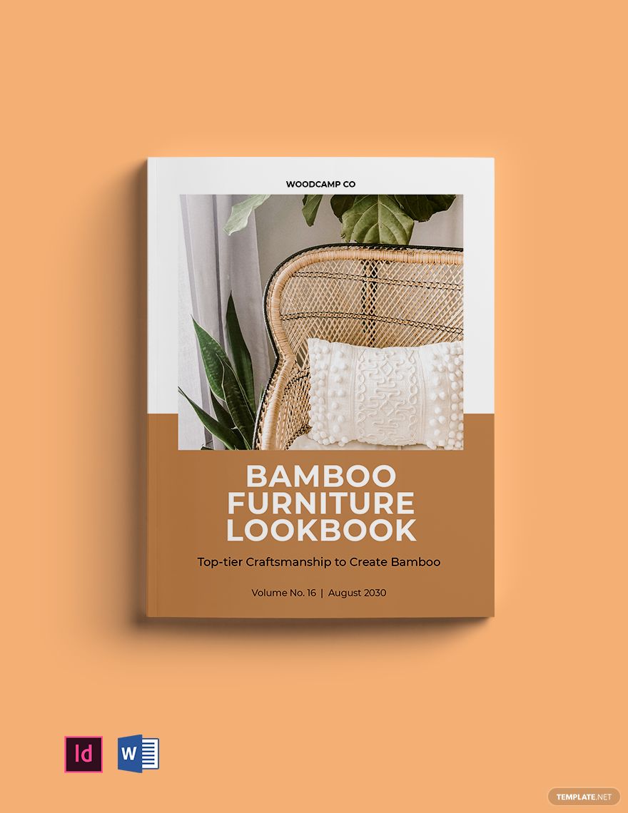 Bamboo Furniture Lookbook Template
