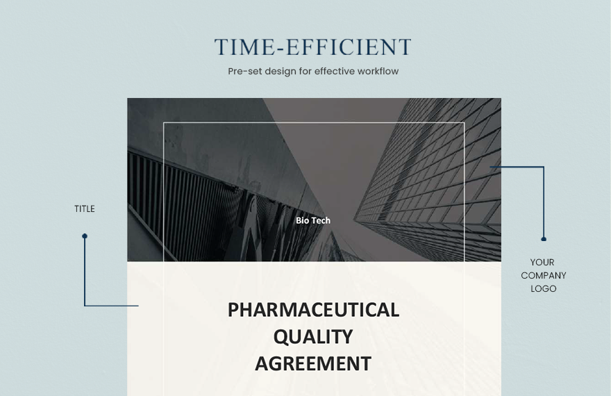 Pharmaceutical Quality Agreement Template
