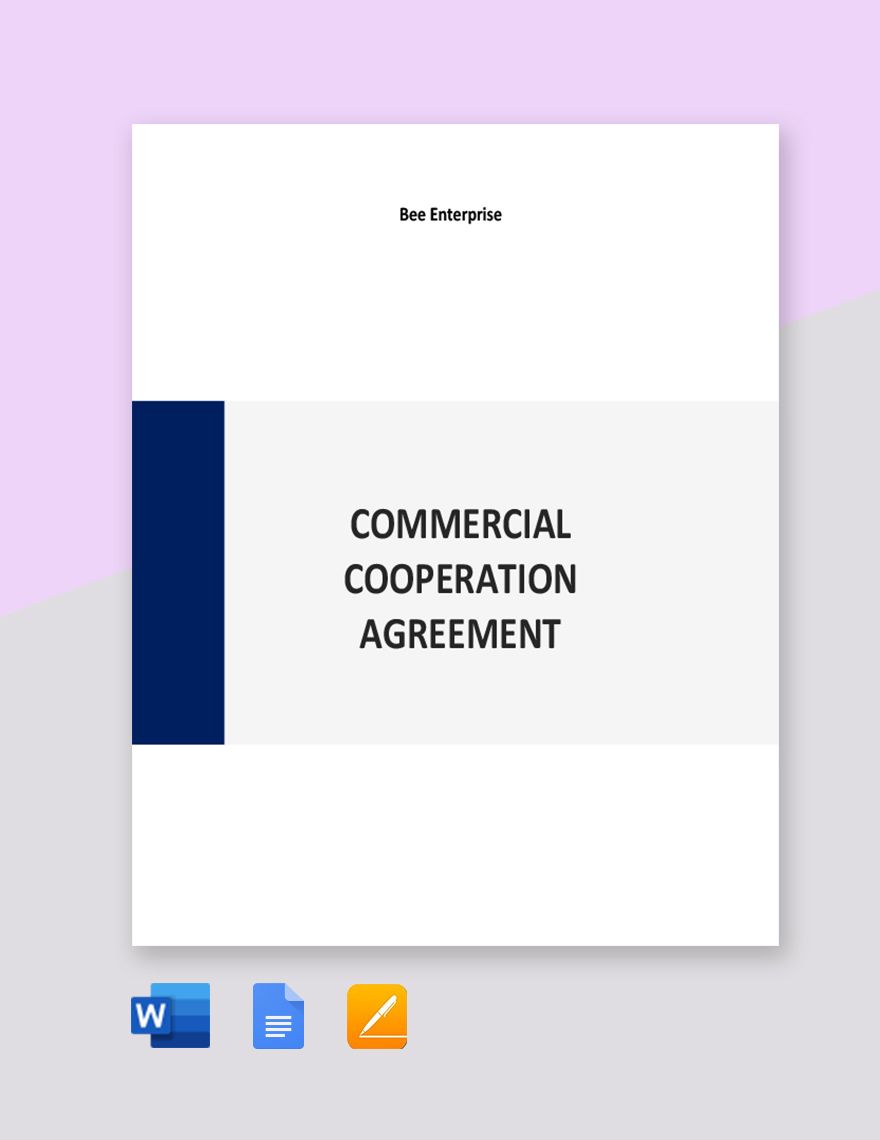 Commercial Cooperation Agreement