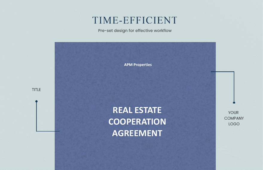 Real Estate Cooperation Agreement