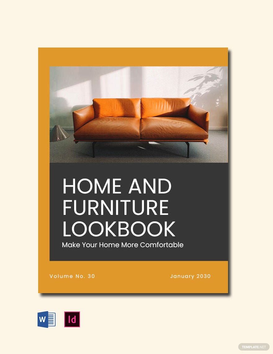 Home And Furniture Lookbook Template