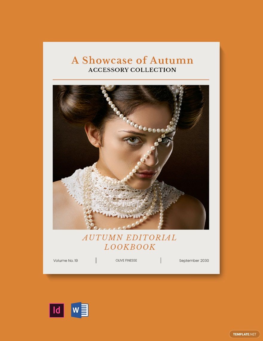 Autumn Editorial Lookbook Template