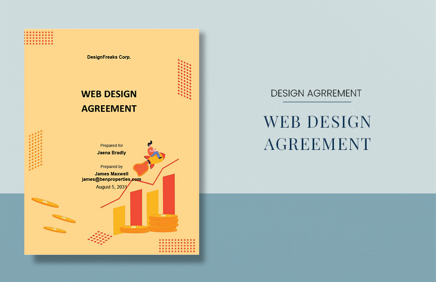 Web Design Agreement Template in Word, Google Docs, PDF, Apple Pages