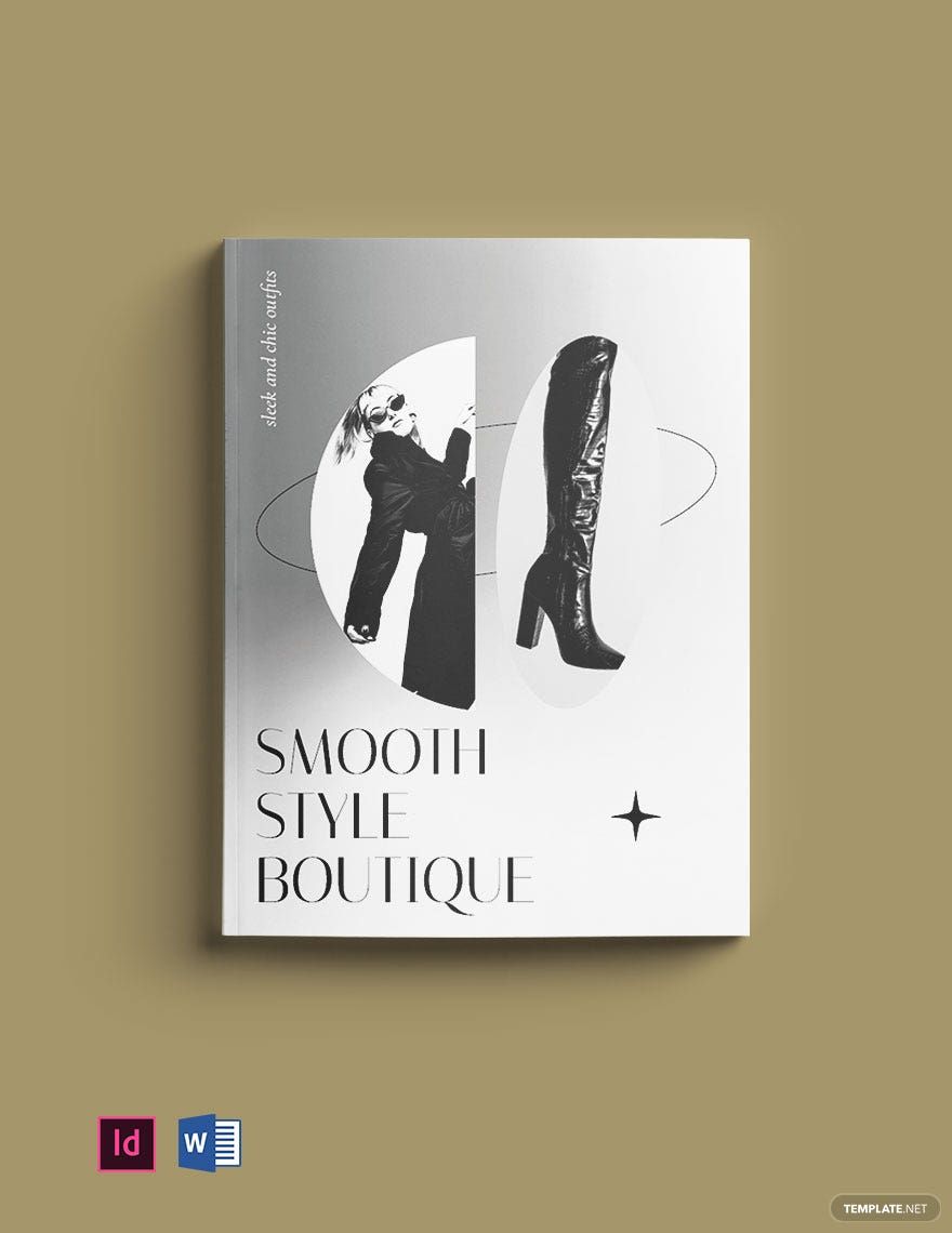 Black Outfit Lookbook Template