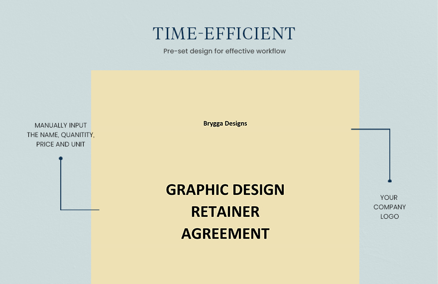 Graphic Design Retainer Agreement Template