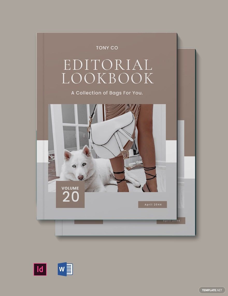 Humble Editorial Lookbook template