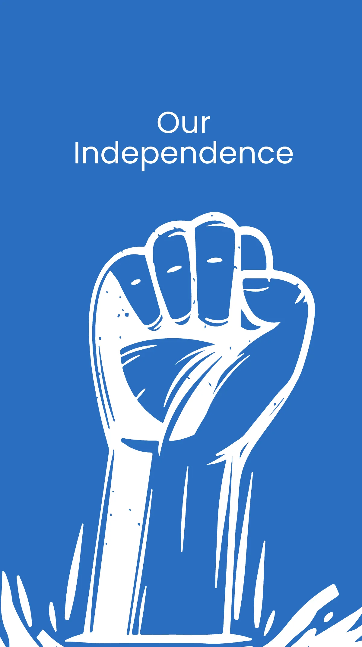 Free Happy Indian Independence Day Instagram Story Template to Edit Online