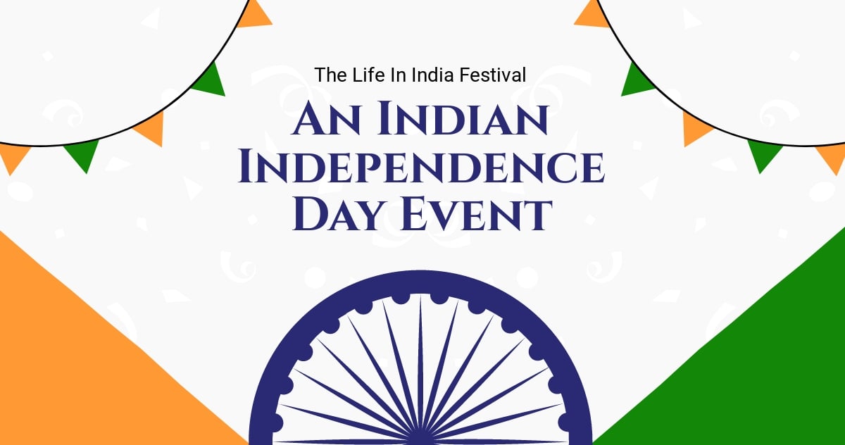 Indian Independence Day Event Facebook Post
