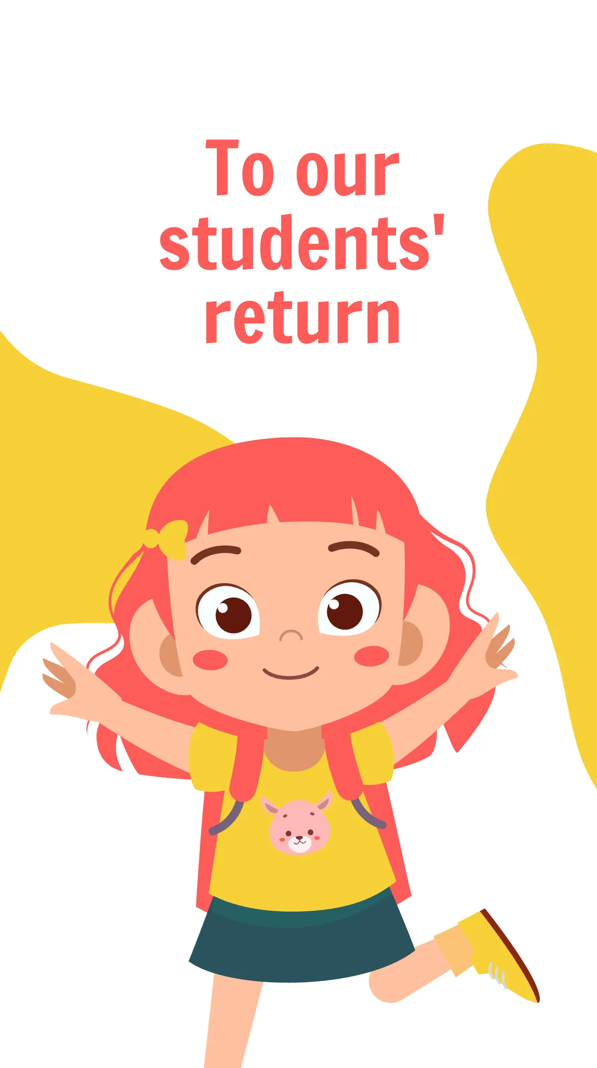 Free School Reopening Instagram Story Template to Edit Online