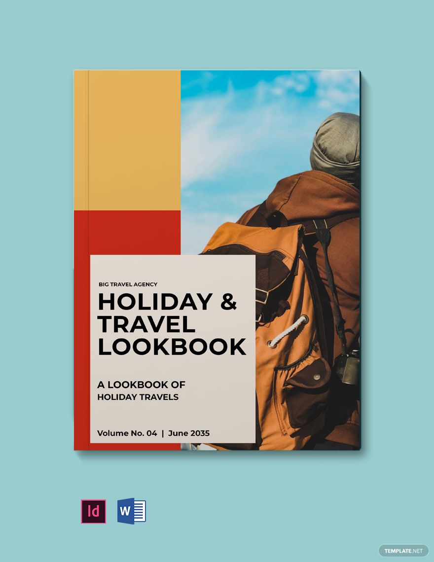 Free Holiday & Travel Lookbook Template