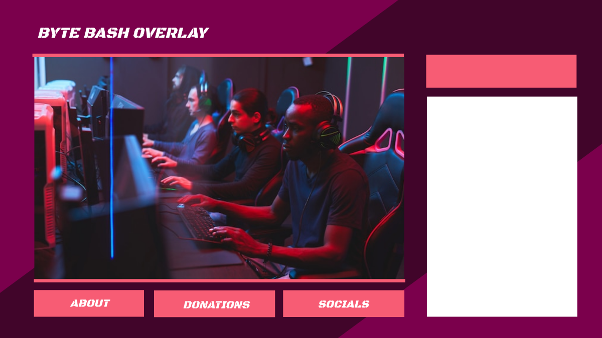 Simple Twitch Stream Overlay