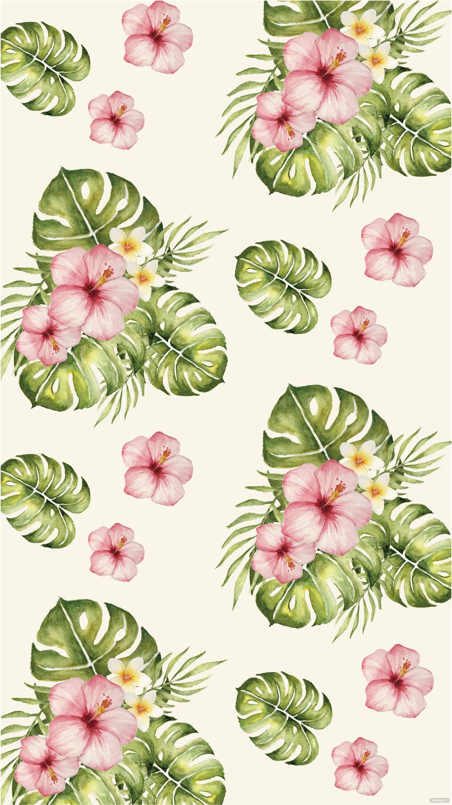 Free Watercolor Floral Desktop Background