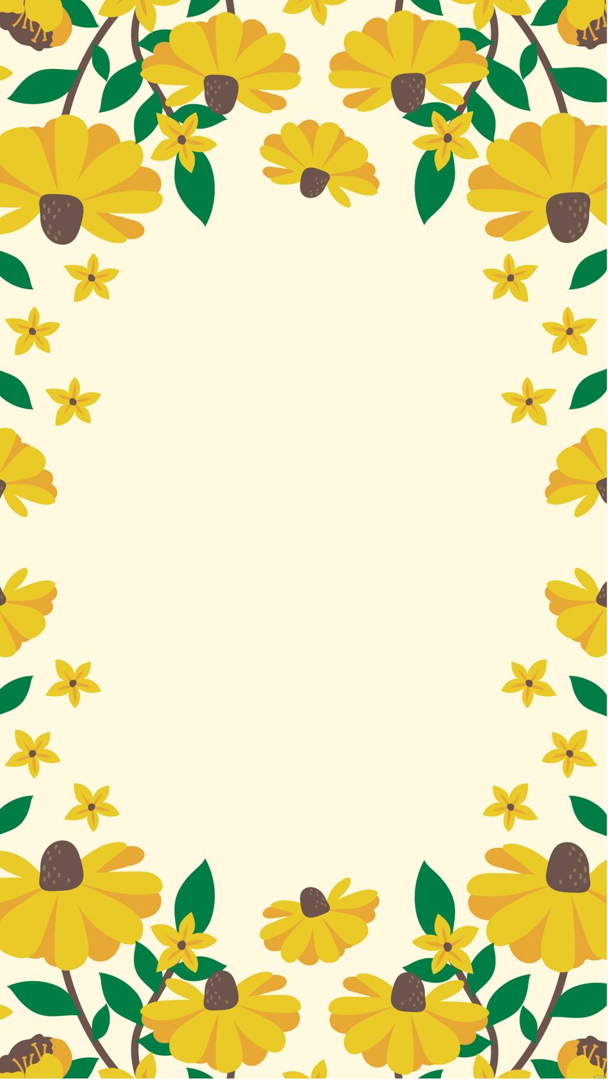 Free Floral Background iPhone