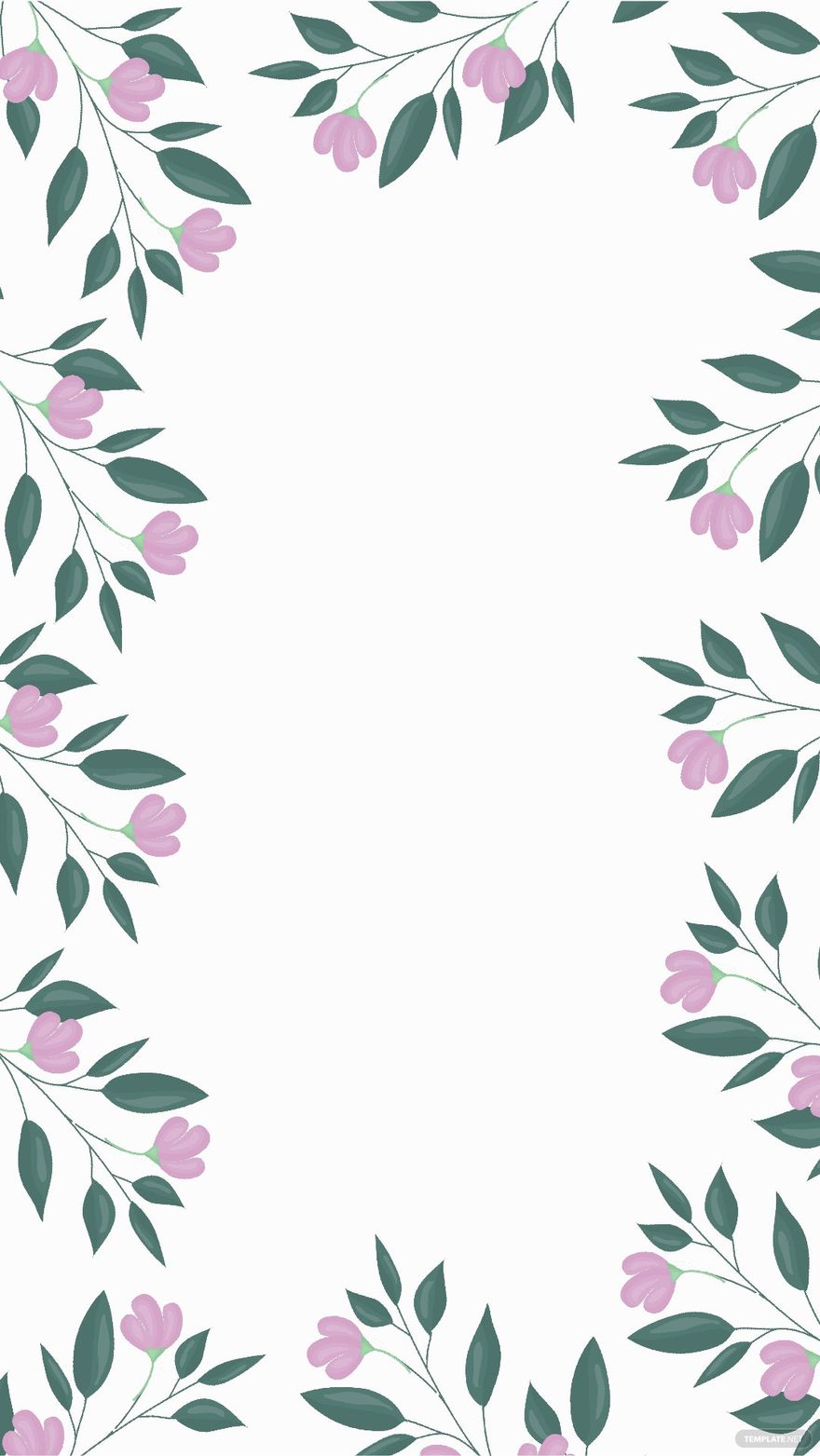 Free White Floral Background