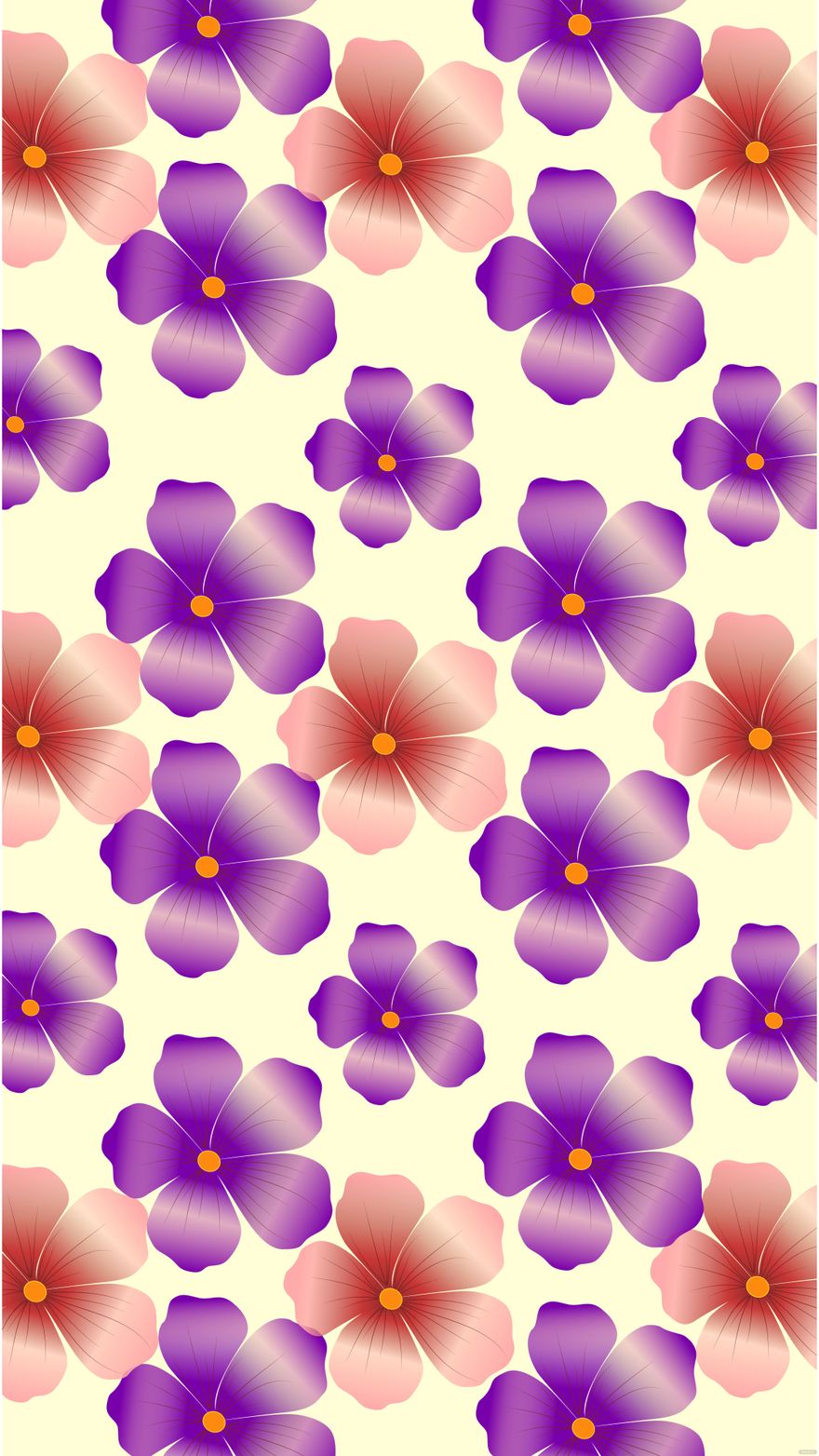 Free Pink Purple Floral Background