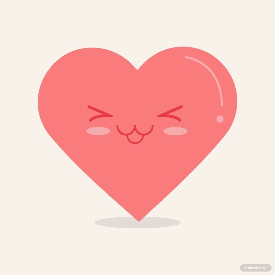 Free Cute Heart Vector