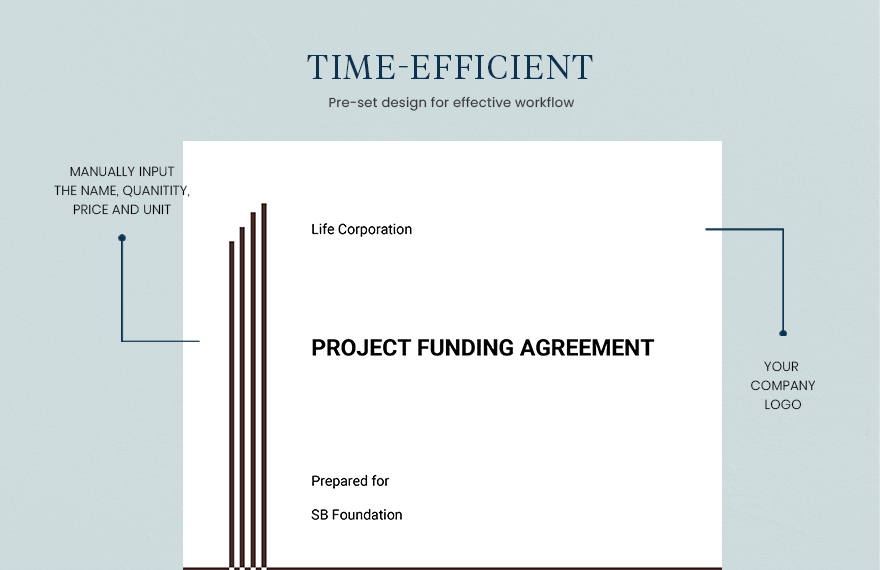 Project Funding Agreement Template