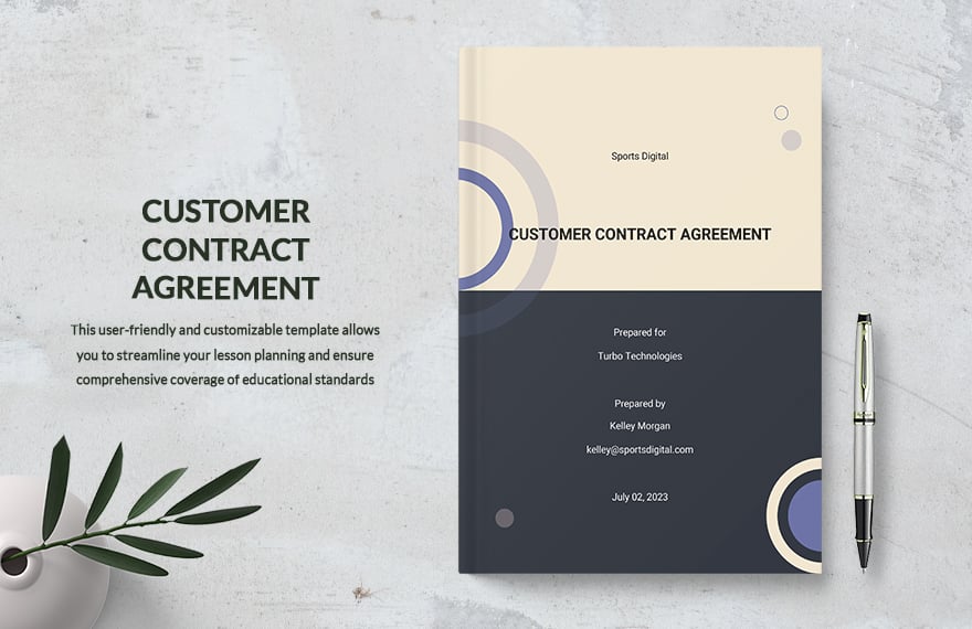 Customer Contract Agreement Template