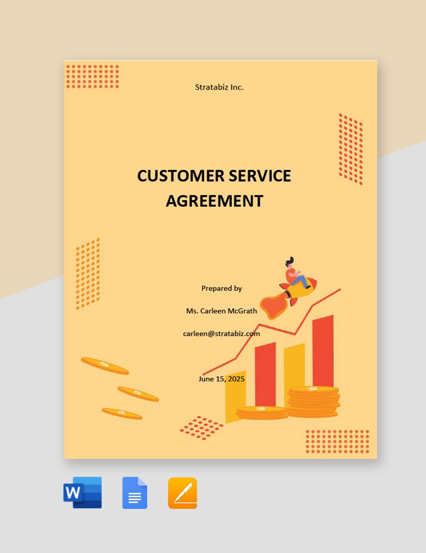 Customer Service Agreement Template